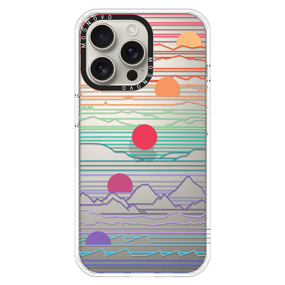 Sunset Phone Case - iPhone 16 Pro Max Case - MOSNOVO