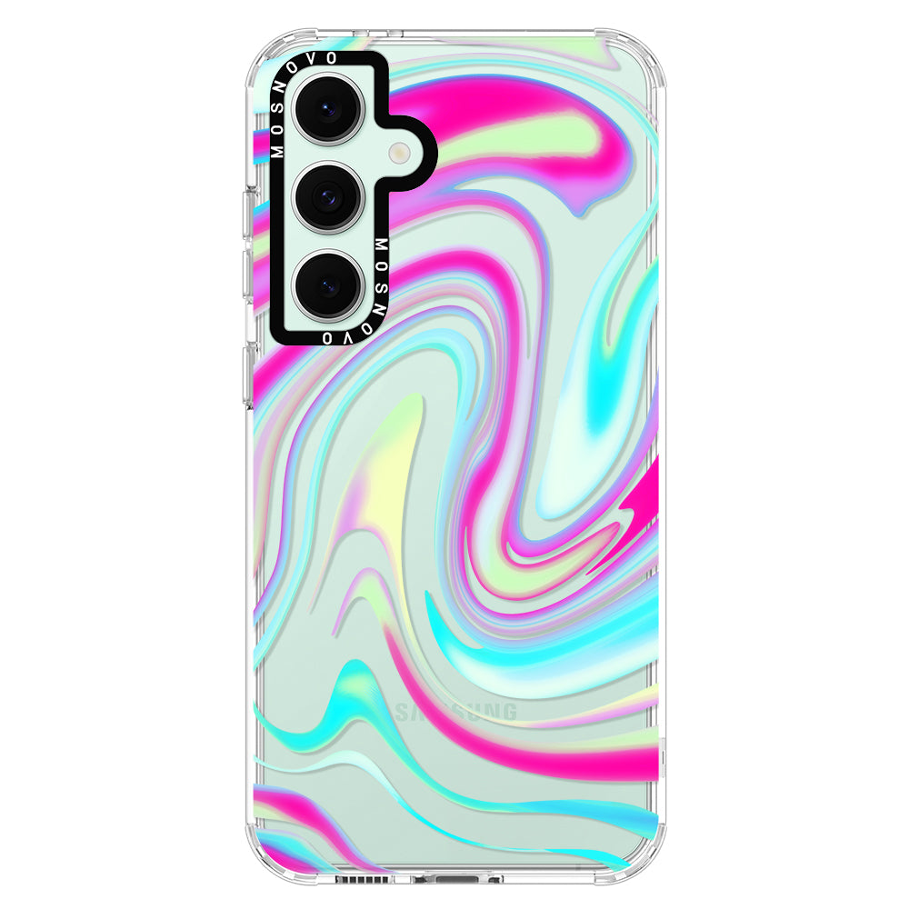 Psychedelic Swirls Phone Case - Samsung Galaxy S24 FE Case - MOSNOVO