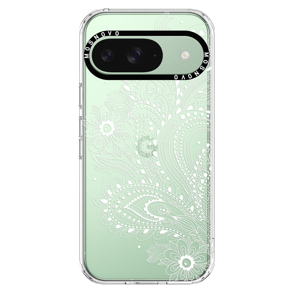 Aesthetic Flower Henna Phone Case - Google Pixel 9 Case