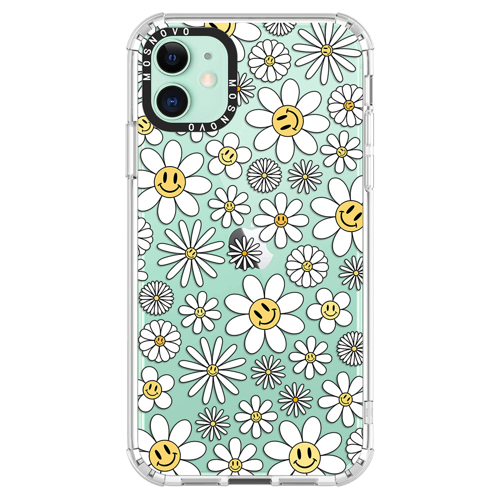 Happy Daisy Blooms Phone Case - iPhone 11 Case