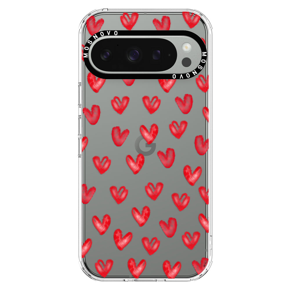 Cute Little Heart Phone Case - Google Pixel 9 Pro Case