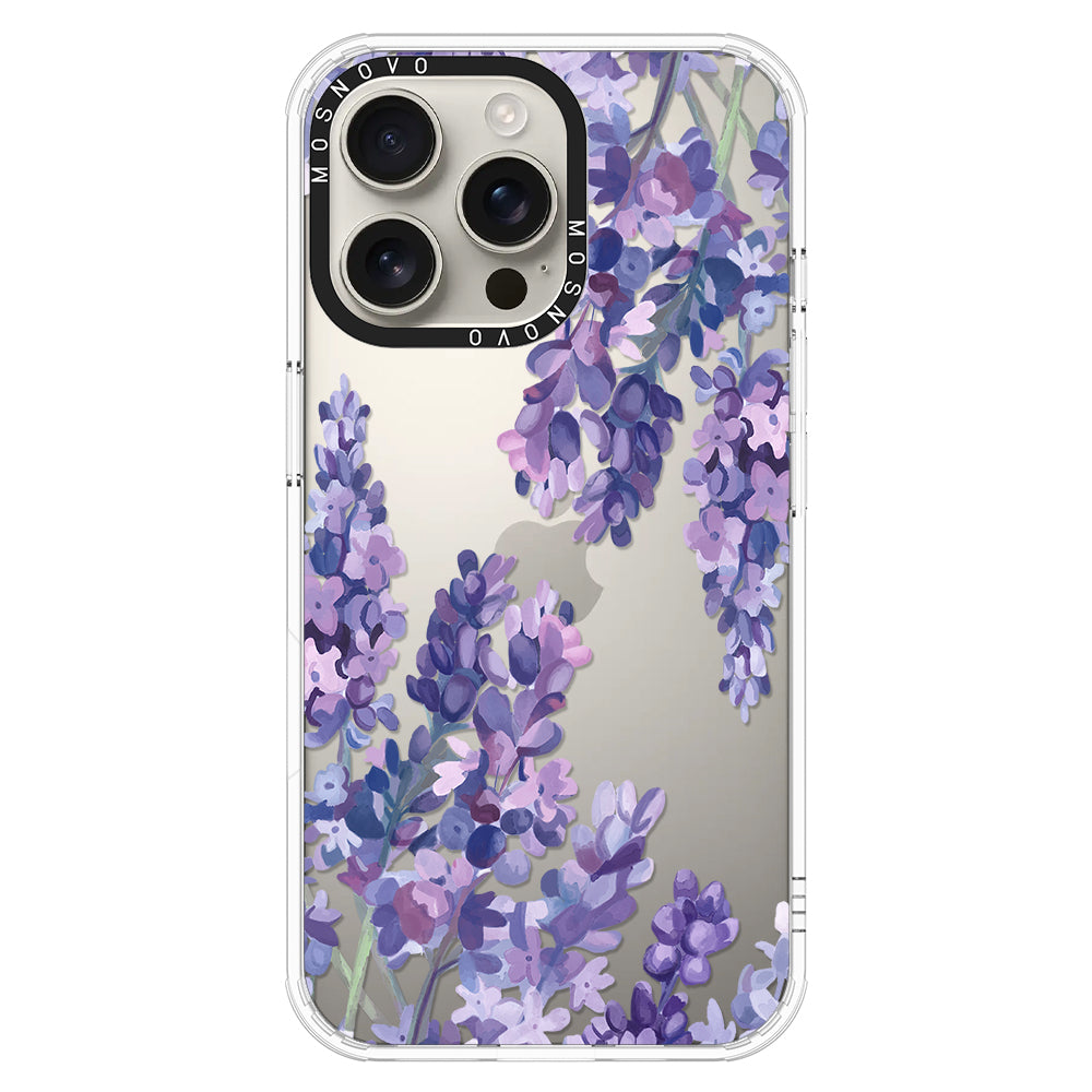 Lavender Phone Case - iPhone 16 Pro Max Case - MOSNOVO