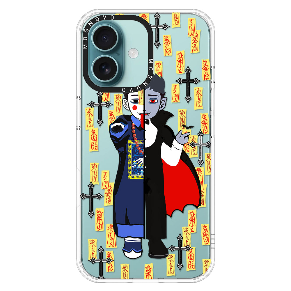 Vampire Vs Jiangshi Phone Case - iPhone 16 Plus Case - MOSNOVO