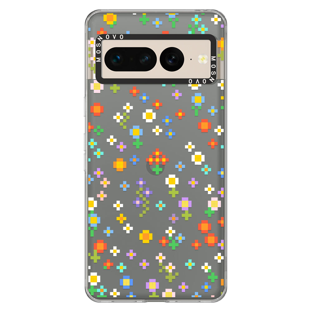 Pixel-Floral Phone Case - Google Pixel 7 Pro Case