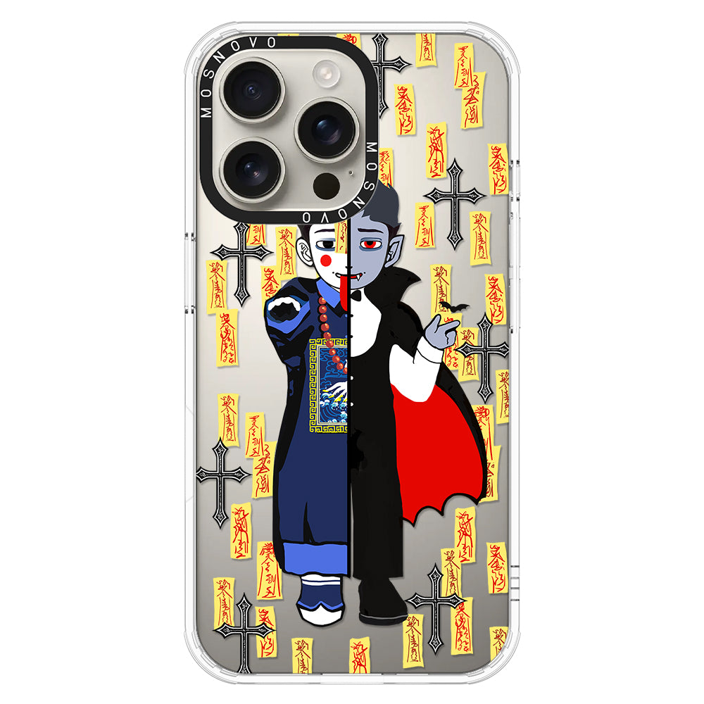 Vampire Vs Jiangshi Phone Case - iPhone 16 Pro Max Case - MOSNOVO