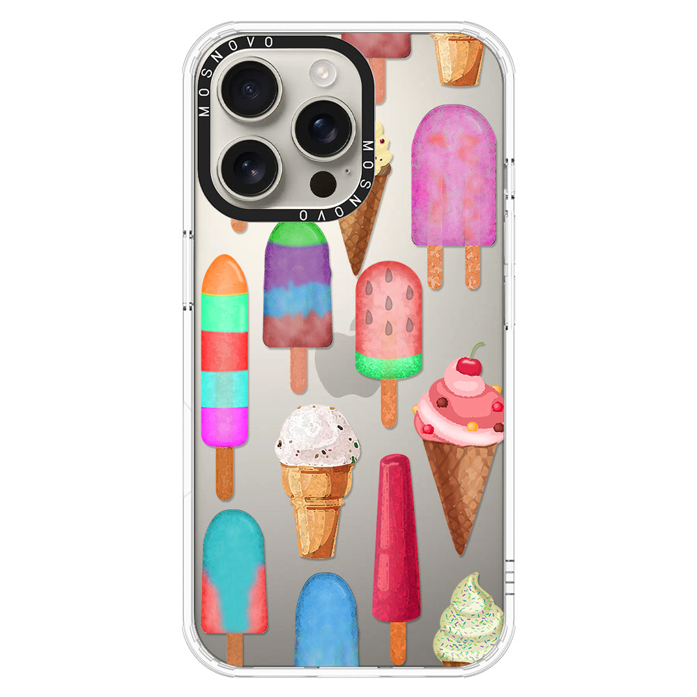 Ice Cream Phone Case - iPhone 16 Pro Max Case - MOSNOVO