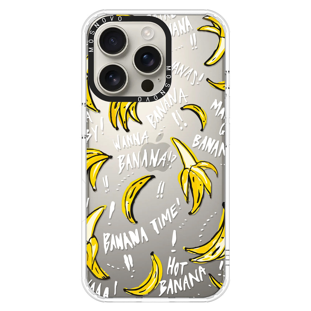 Banana Banana Phone Case - iPhone 16 Pro Case - MOSNOVO