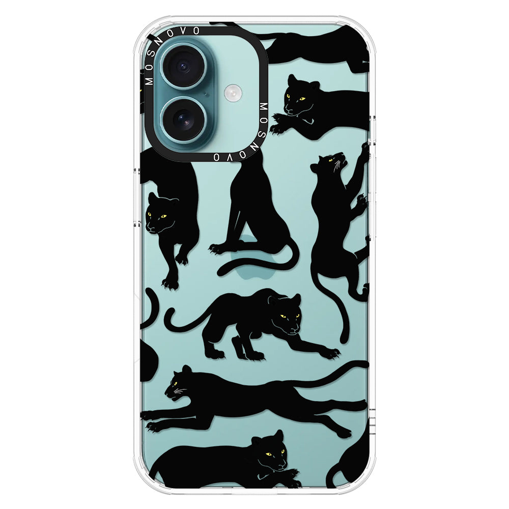 Black Panther Phone Case - iPhone 16 Plus Case - MOSNOVO