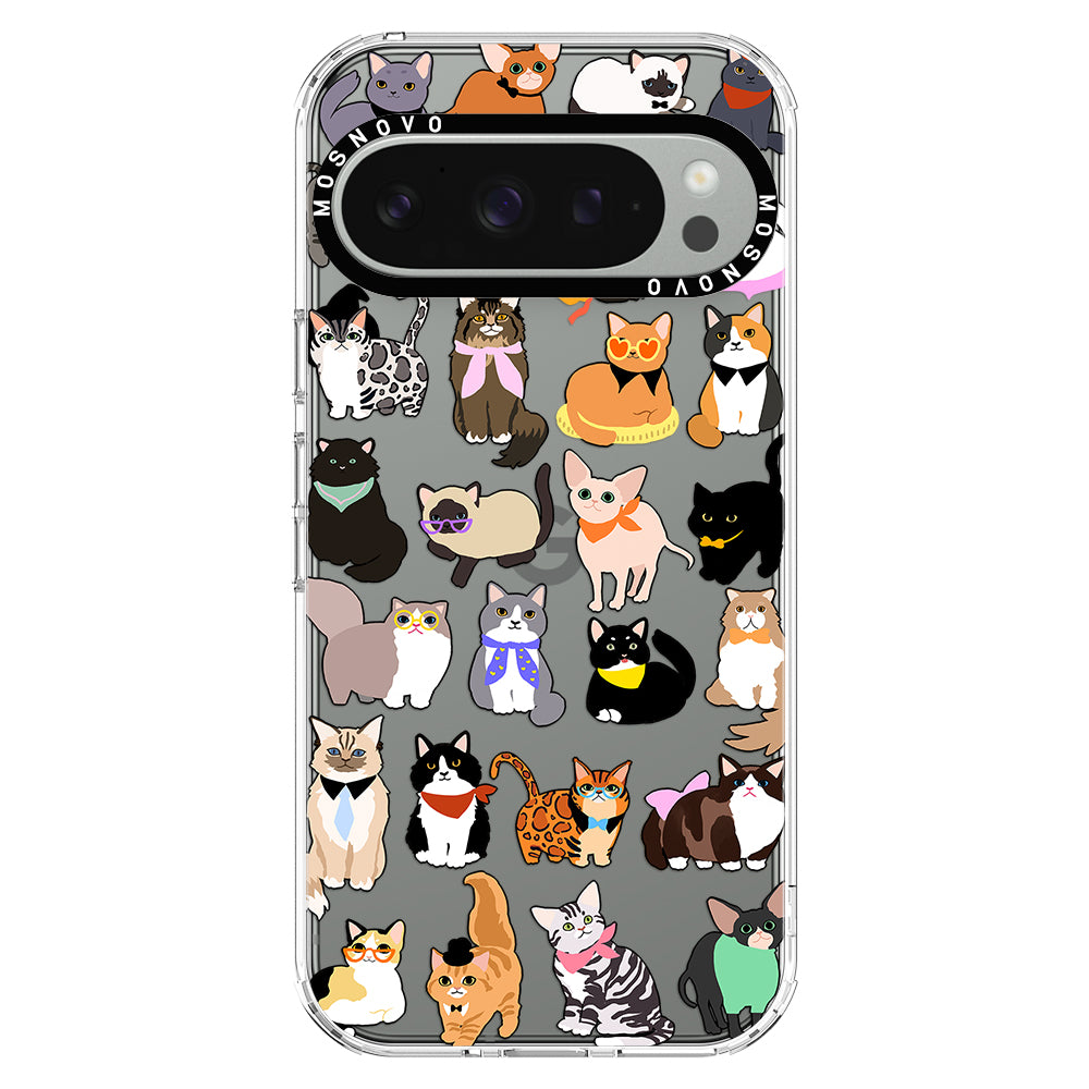 Cute Cats Phone Case - Google Pixel 9 Pro XL Case