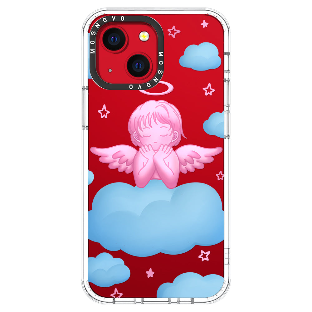 Pink Serenity Angel Phone Case - iPhone 13 Case