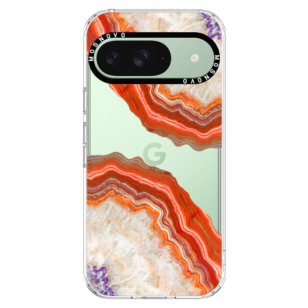 Red Agate Phone Case - Google Pixel 9 Case