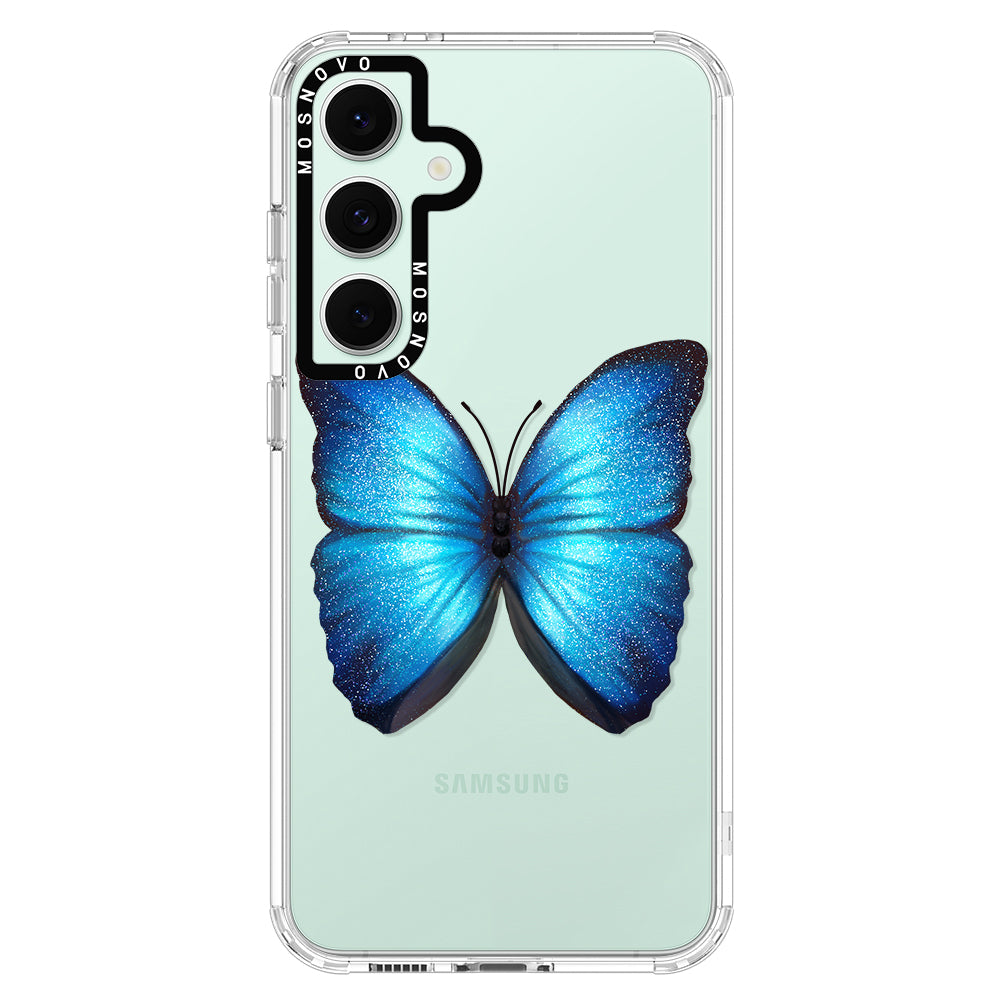 Shimmering Butterfly Phone Case - Samsung Galaxy S24 FE Case - MOSNOVO