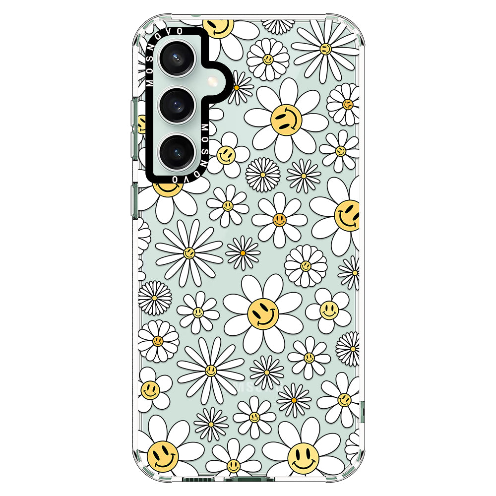 Happy Daisy Blooms Phone Case - Samsung Galaxy S23 FE Case