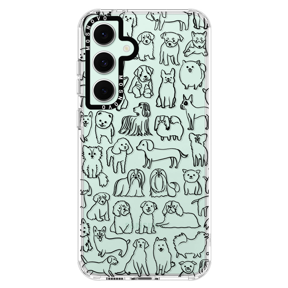 Dogs Phone Case - Samsung Galaxy S24 FE Case - MOSNOVO