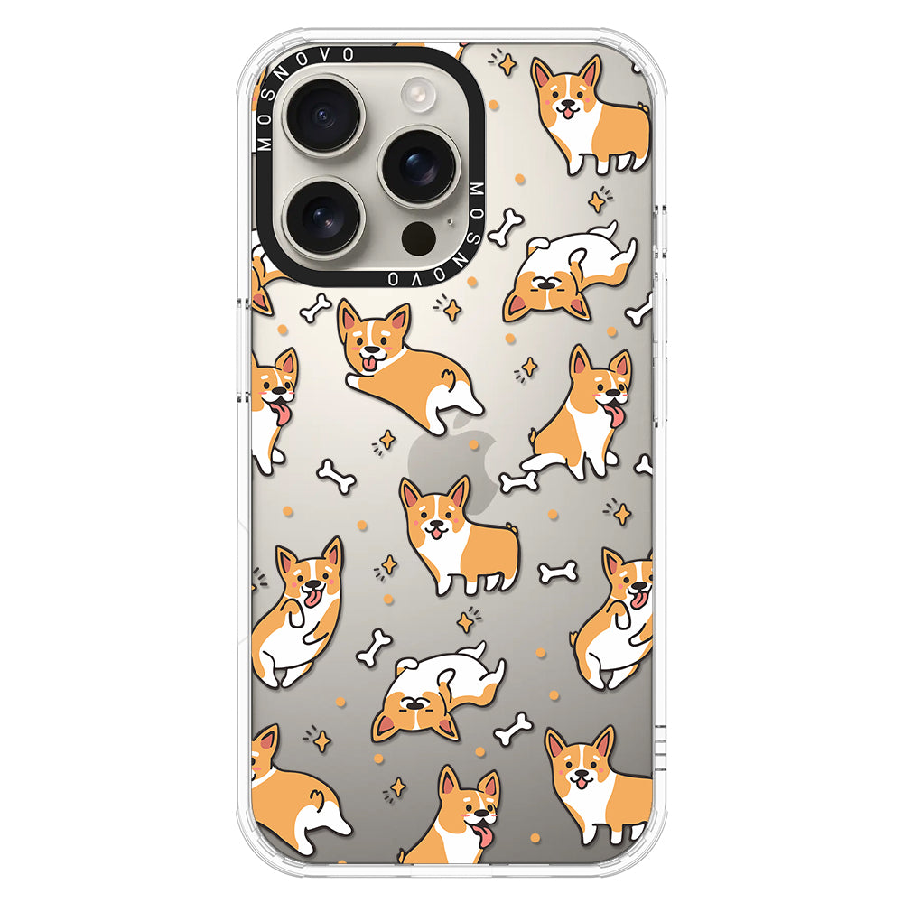 Corgi Phone Case - iPhone 16 Pro Max Case - MOSNOVO