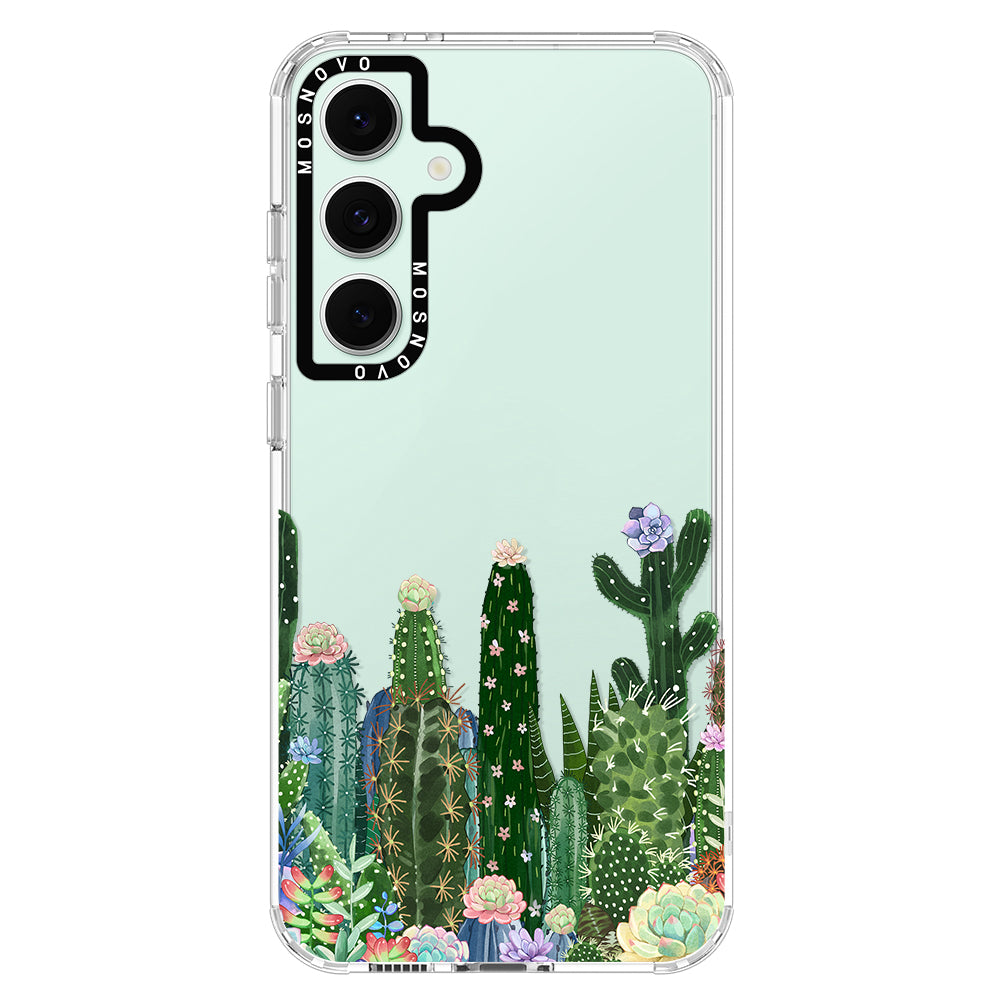 Desert Cactus Phone Case - Samsung Galaxy S24 FE Case - MOSNOVO