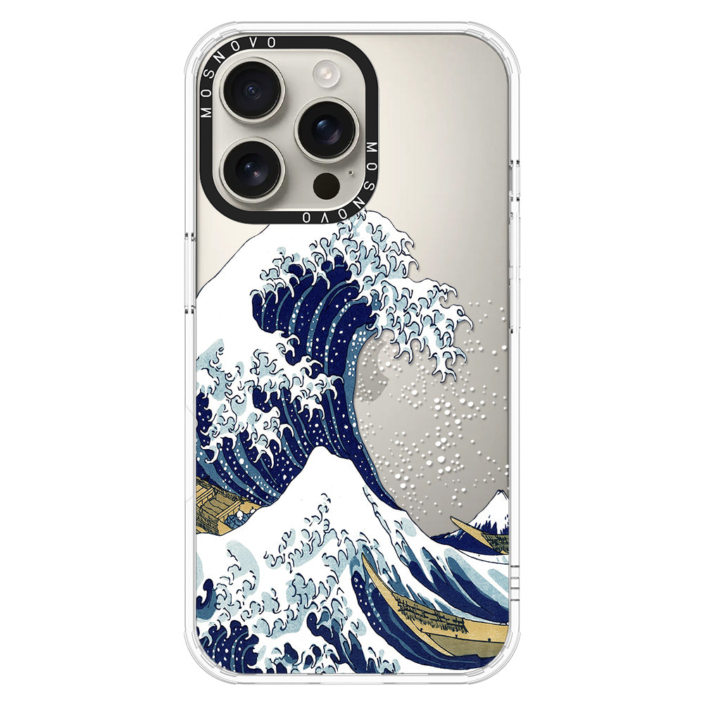 Great Wave Phone Case - iPhone 16 Pro Max Case - MOSNOVO