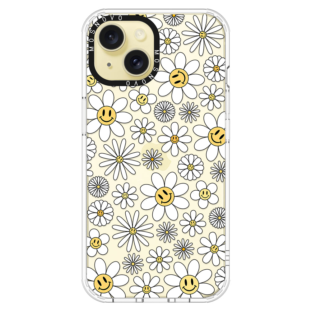 Happy Daisy Blooms Phone Case - iPhone 15 Case