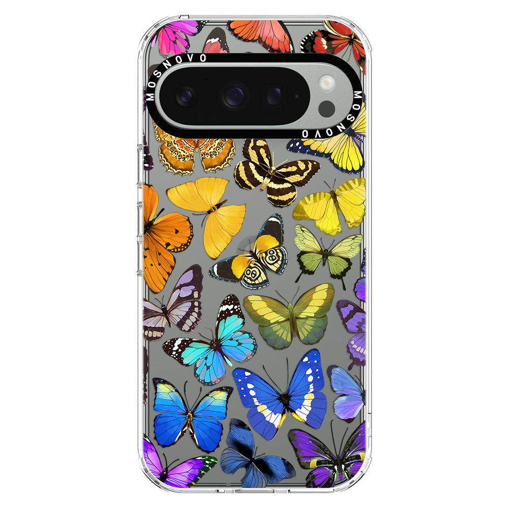 Rainbow Butterfly Phone Case - Google Pixel 9 Pro XL Case