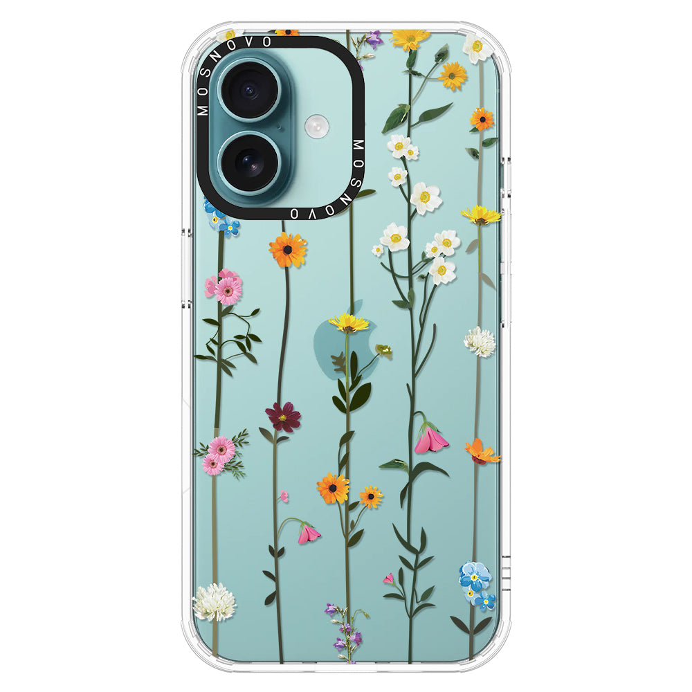 Wildflowers Phone Case - iPhone 16 Plus Case - MOSNOVO