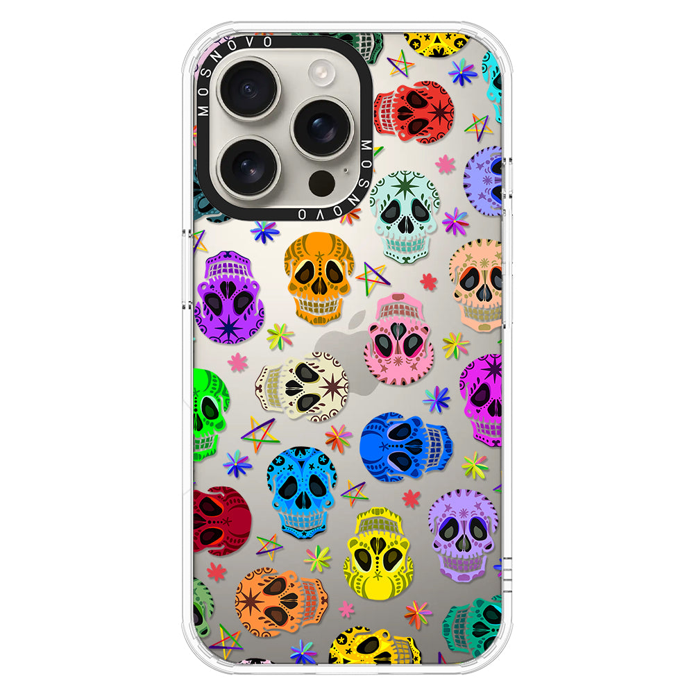 Skull Phone Case - iPhone 16 Pro Max Case - MOSNOVO