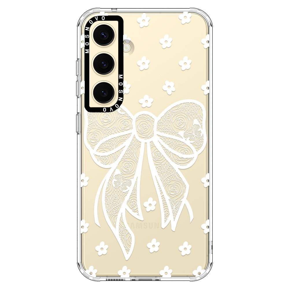 Lacey Bow Phone Case - Samsung Galaxy S24 Plus Case