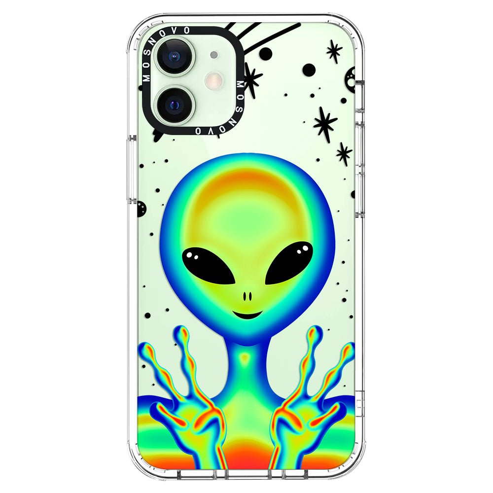 Alien Piece Phone Case - iPhone 12 Mini Case