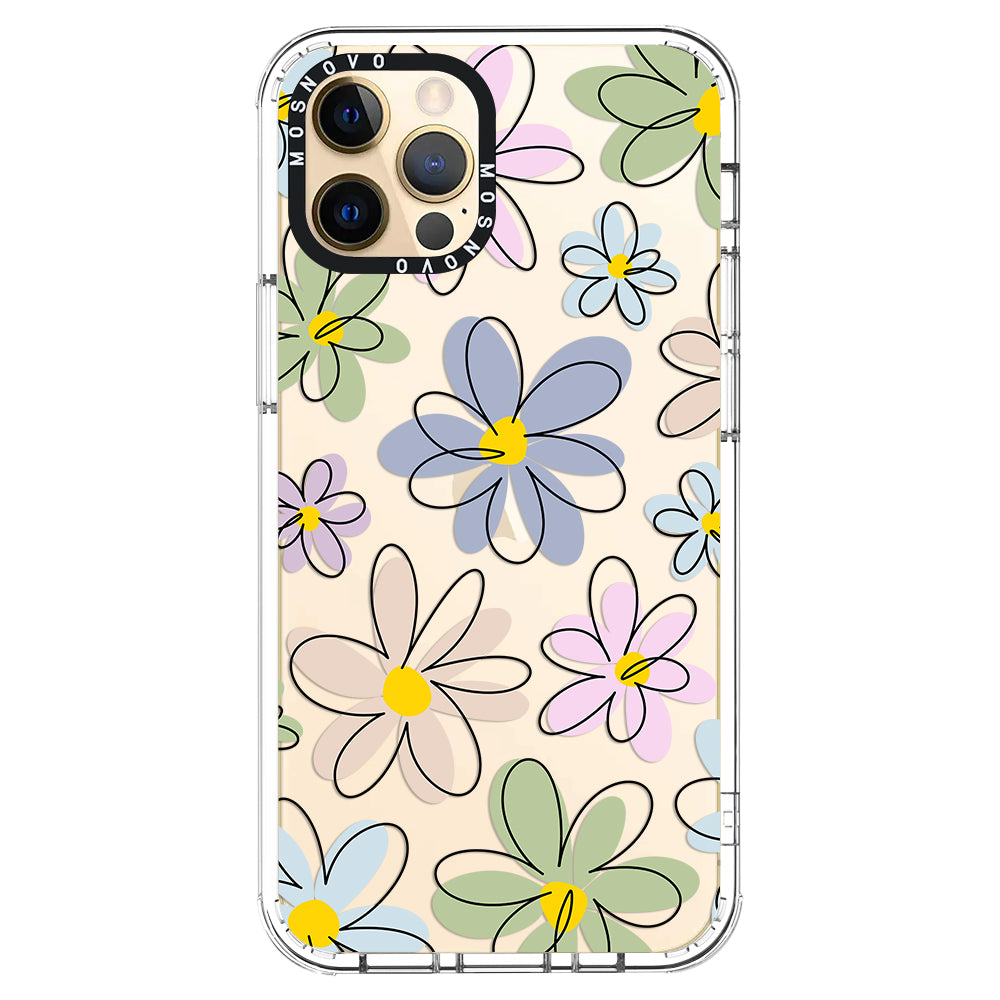 Linear Blooms Phone Case - iPhone 12 Pro Max Case