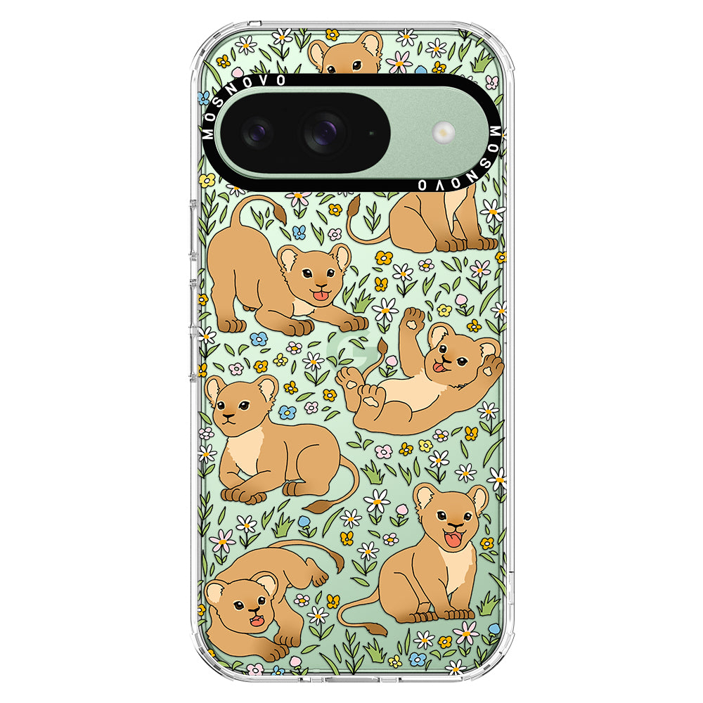 Cute Lions Phone Case - Google Pixel 9 Case