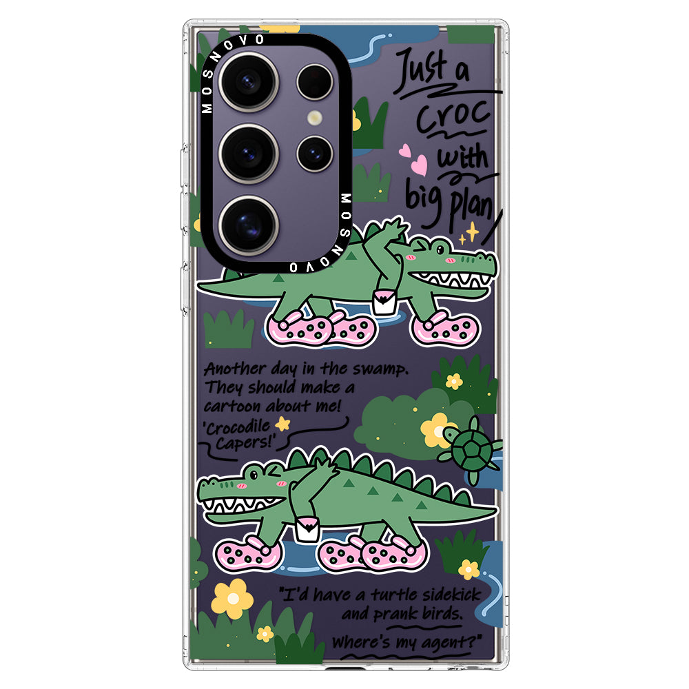 Croc with Big Plan Phone Case - Samsung Galaxy S24 Ultra Case