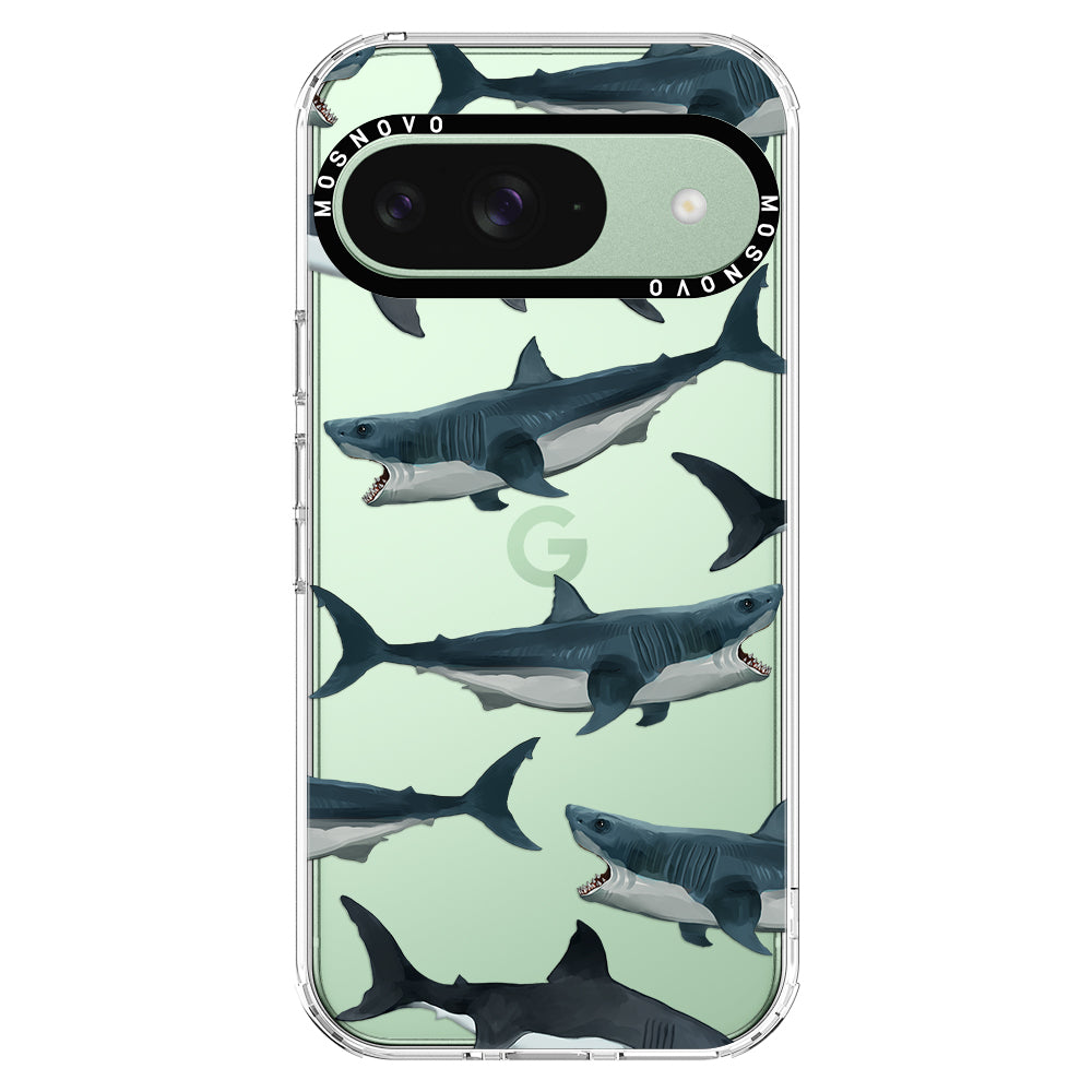 Great White Shark Phone Case - Google Pixel 9 Case