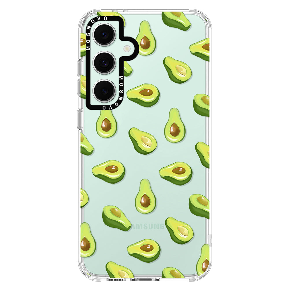 Fleshy Avocado Phone Case - Samsung Galaxy S24 FE Case - MOSNOVO