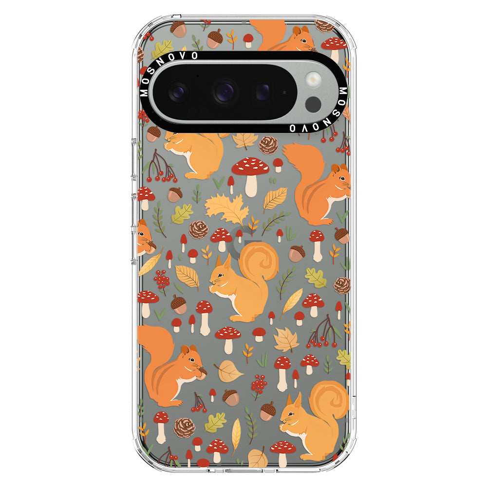 Autumn Squirrel Phone Case - Google Pixel 9 Pro Case