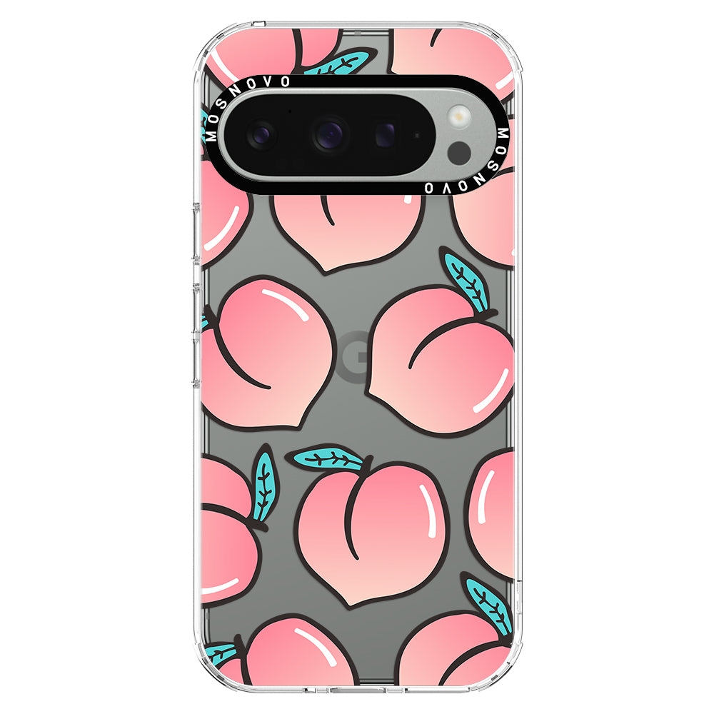 Cute Peach Phone Case - Google Pixel 9 Pro Case