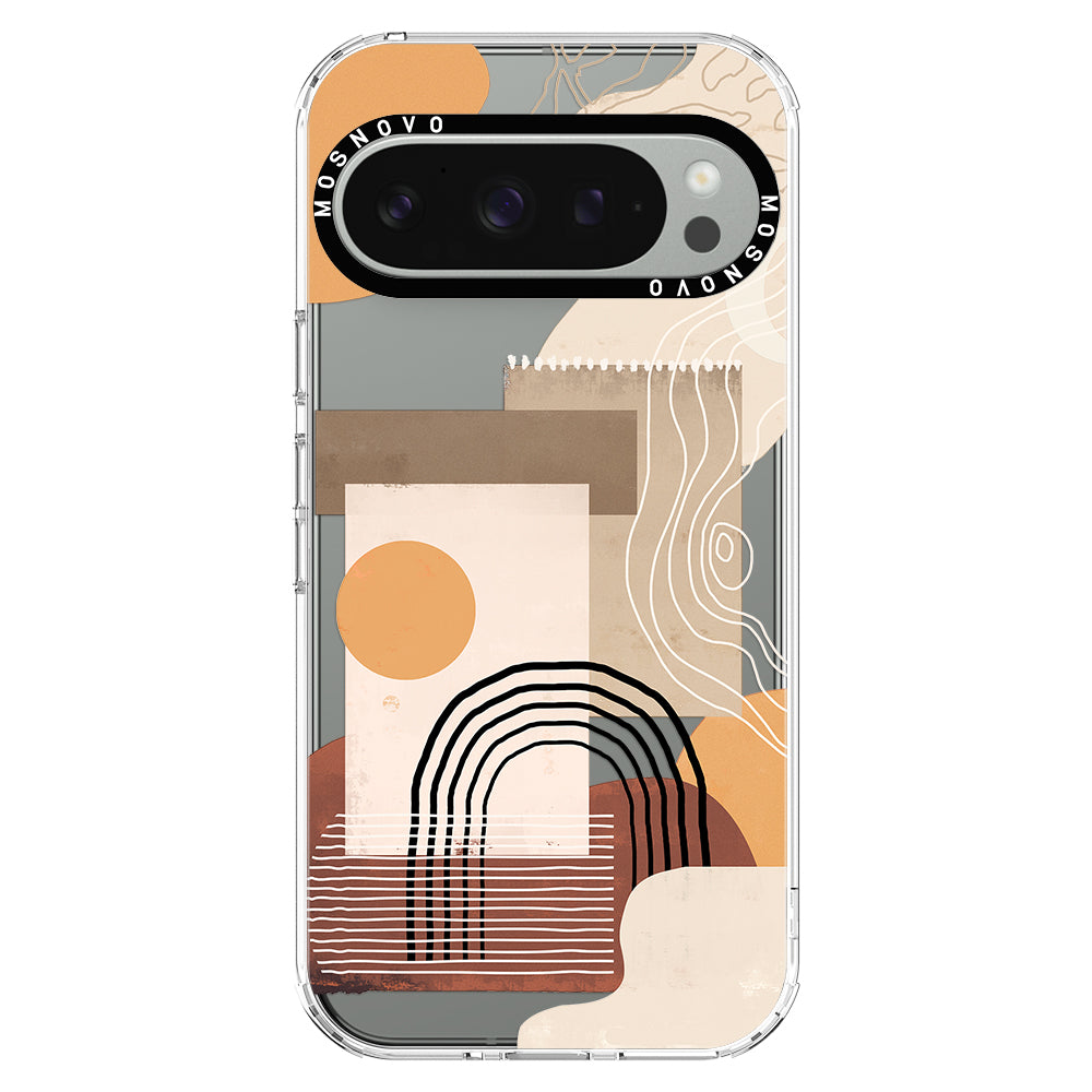 Minimalist Abstract Art Phone Case - Google Pixel 9 Pro XL Case