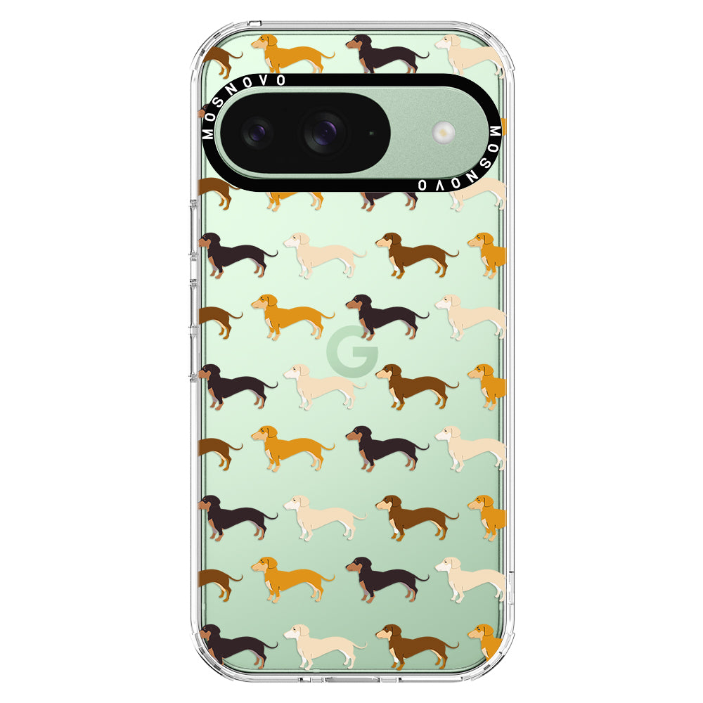 Cute Dachshund Phone Case - Google Pixel 9 Case