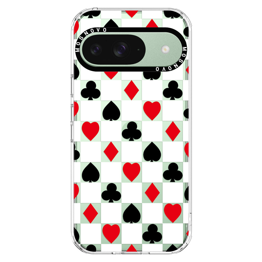 Checker Poker Phone Case - Google Pixel 9 Case