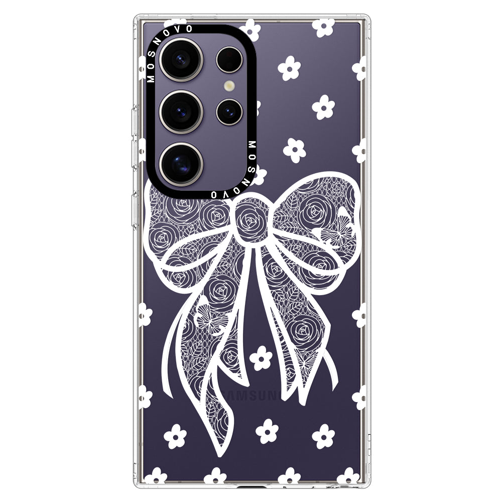 Lacey Bow Phone Case - Samsung Galaxy S24 Ultra Case