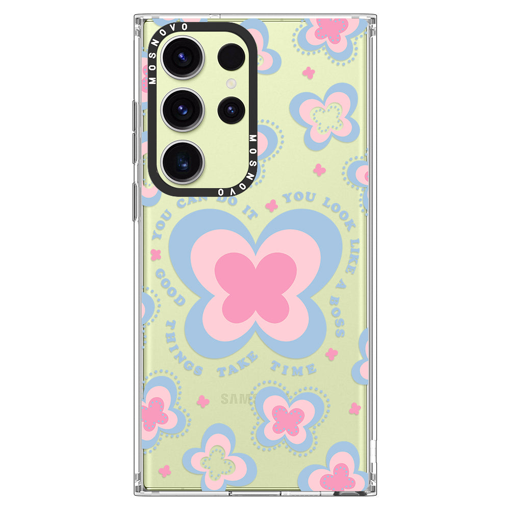 Blooming Butterflies Phone Case - Samsung Galaxy S23 Ultra Case