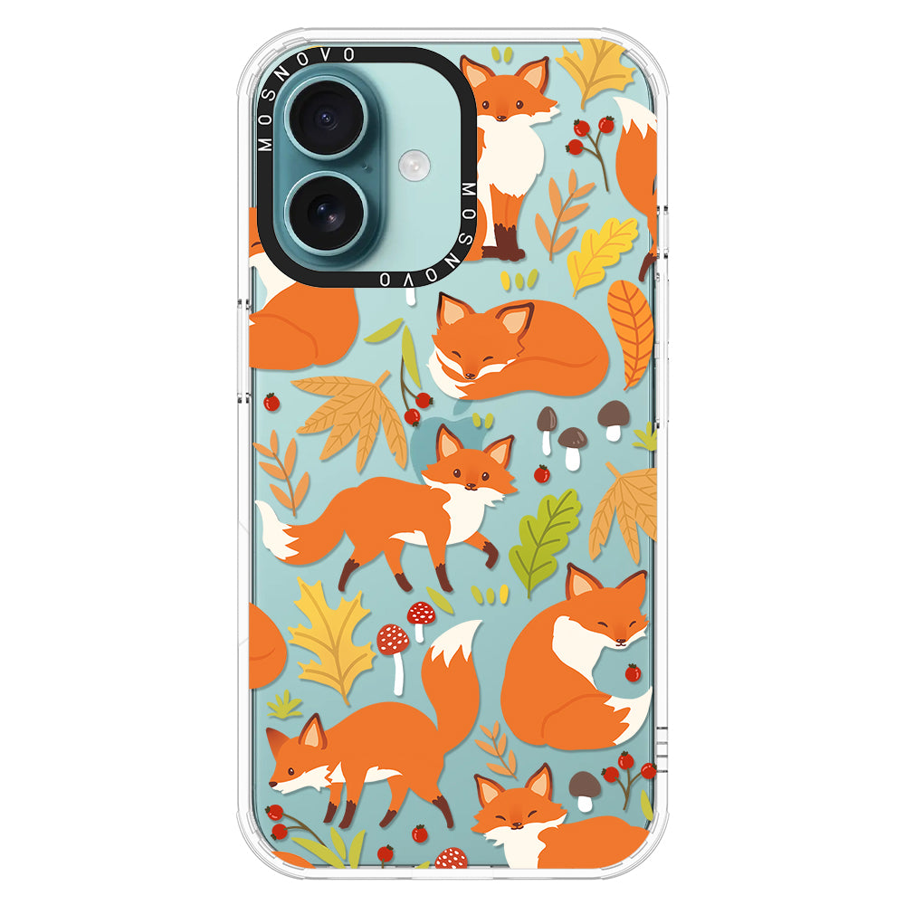 Autumn Fox Phone Case - iPhone 16 Plus Case - MOSNOVO