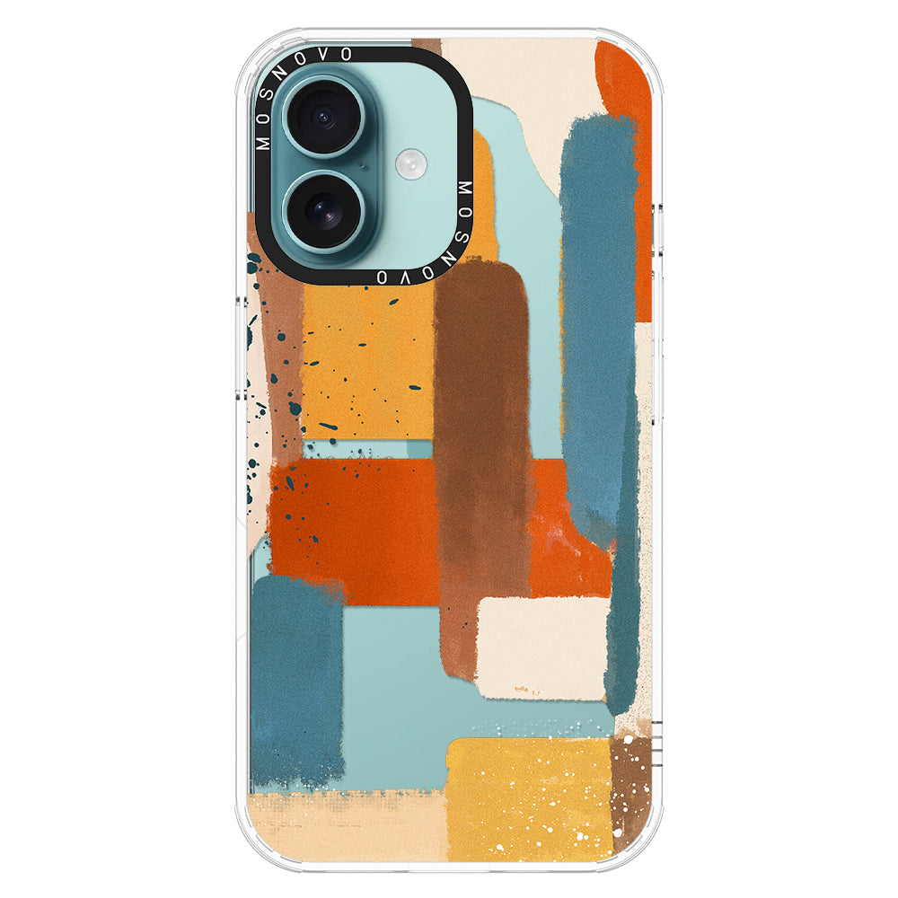 Modern Abstract Artwork Phone Case - iPhone 16 Case - MOSNOVO