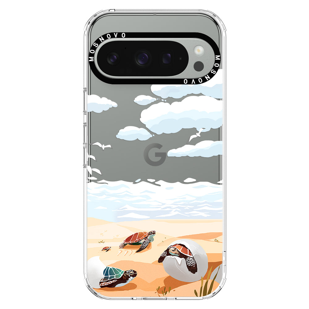 Baby Sea Turtle Phone Case - Google Pixel 9 Pro XL Case