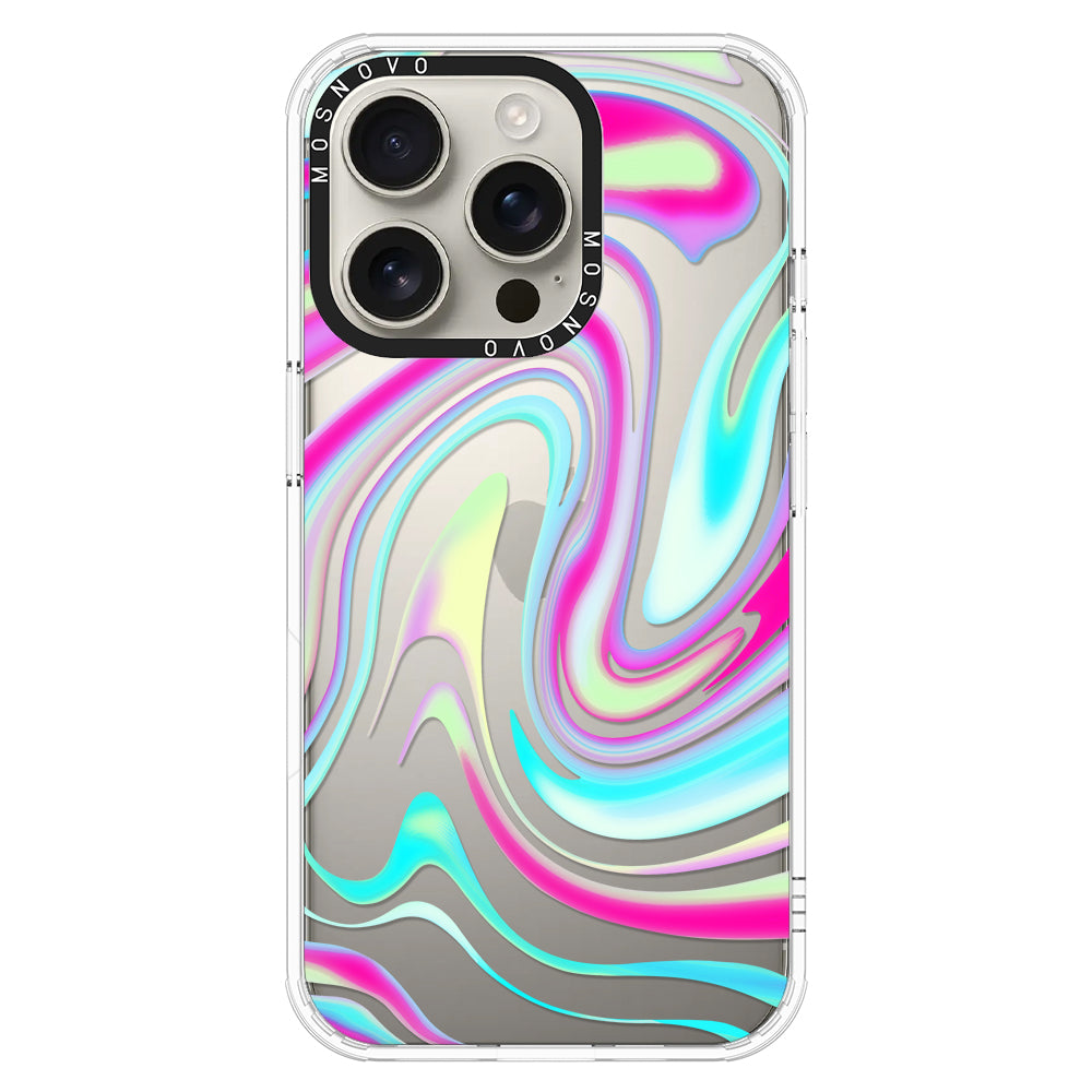 Psychedelic Swirls Phone Case - iPhone 16 Pro Case - MOSNOVO