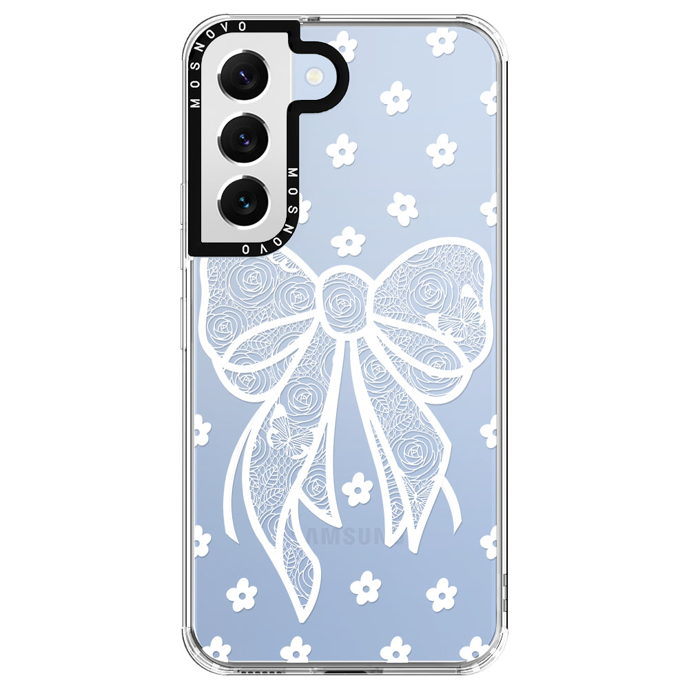 Lacey Bow Phone Case - Samsung Galaxy S22 Case