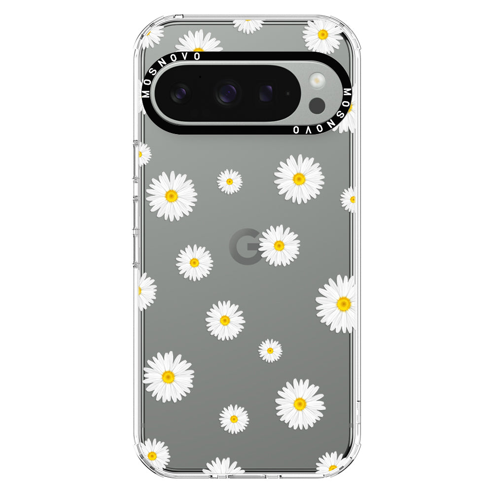 White Daisy Phone Case - Google Pixel 9 Pro Case