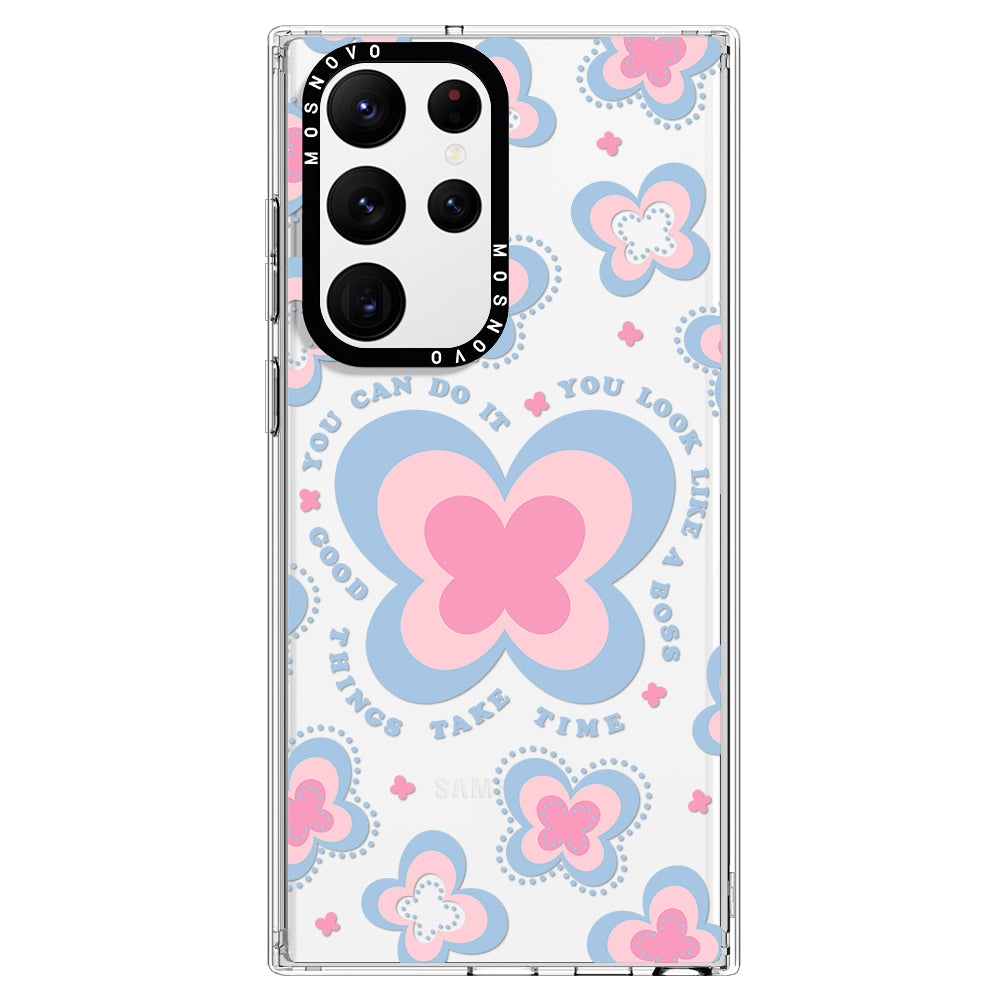 Blooming Butterflies Phone Case - Samsung Galaxy S22 Ultra Case