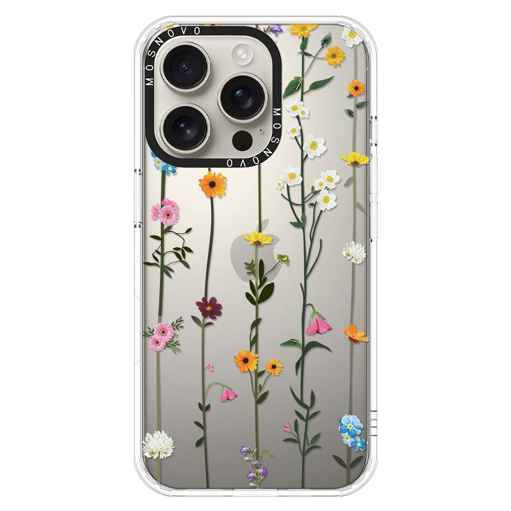 Wildflowers Phone Case - iPhone 16 Pro Case - MOSNOVO