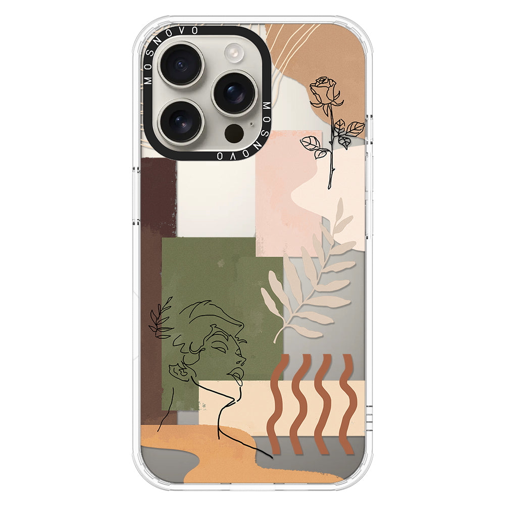 Modern Art Phone Case - iPhone 16 Pro Max Case - MOSNOVO