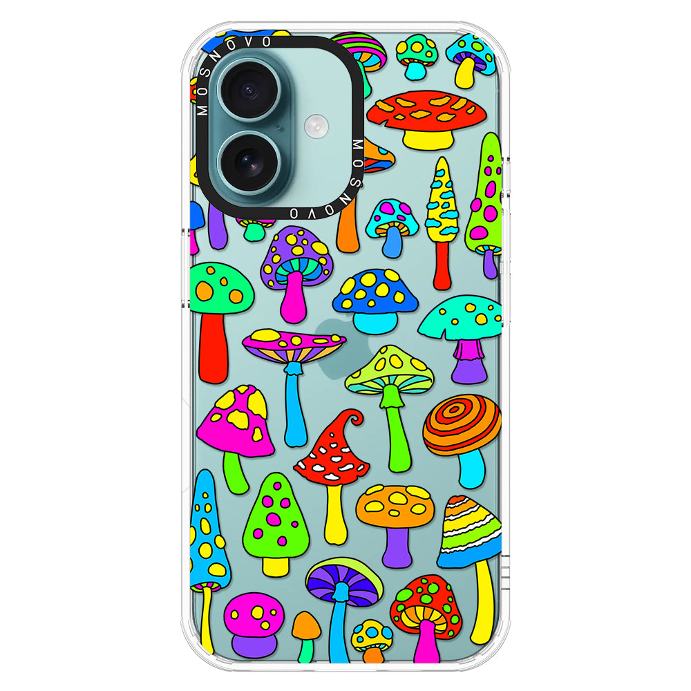 Wild Mushroom Phone Case - iPhone 16 Plus Case - MOSNOVO