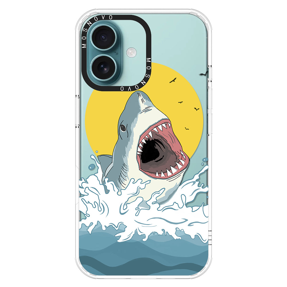 Shark Phone Case - iPhone 16 Plus Case - MOSNOVO